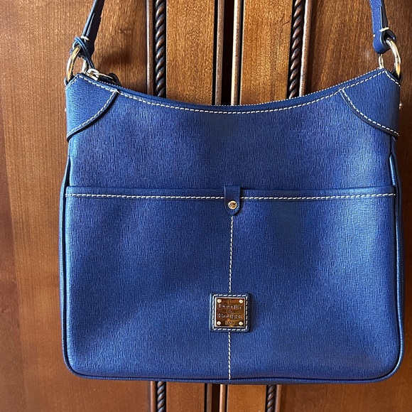 Dooney & Bourke Royal Blue Shoulder Bag - Picture 2 of 7